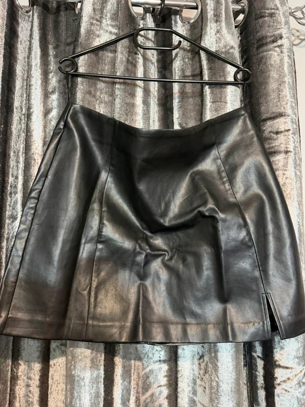 New Look Leather skirt