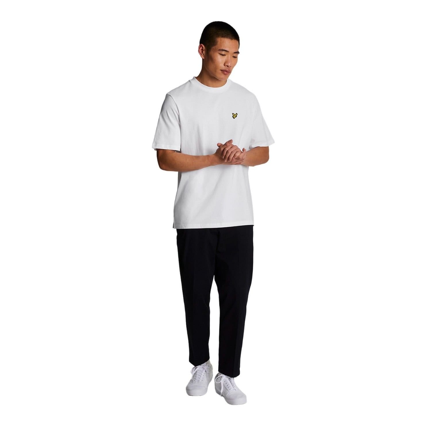 Lyle & Scott Lyle & Scott Men's Oversized T-Shirt in White - 4