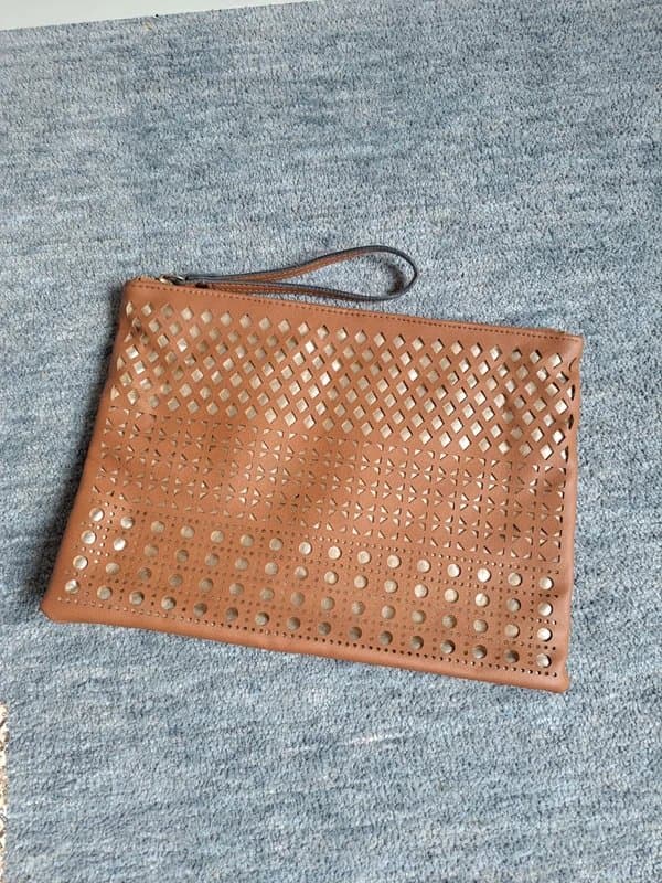 New Look New look brown clutch