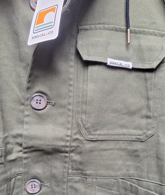 SoulCal New Womens hooded parka jacket size 10 ladies casual coat hiking work girls spring work gift idea