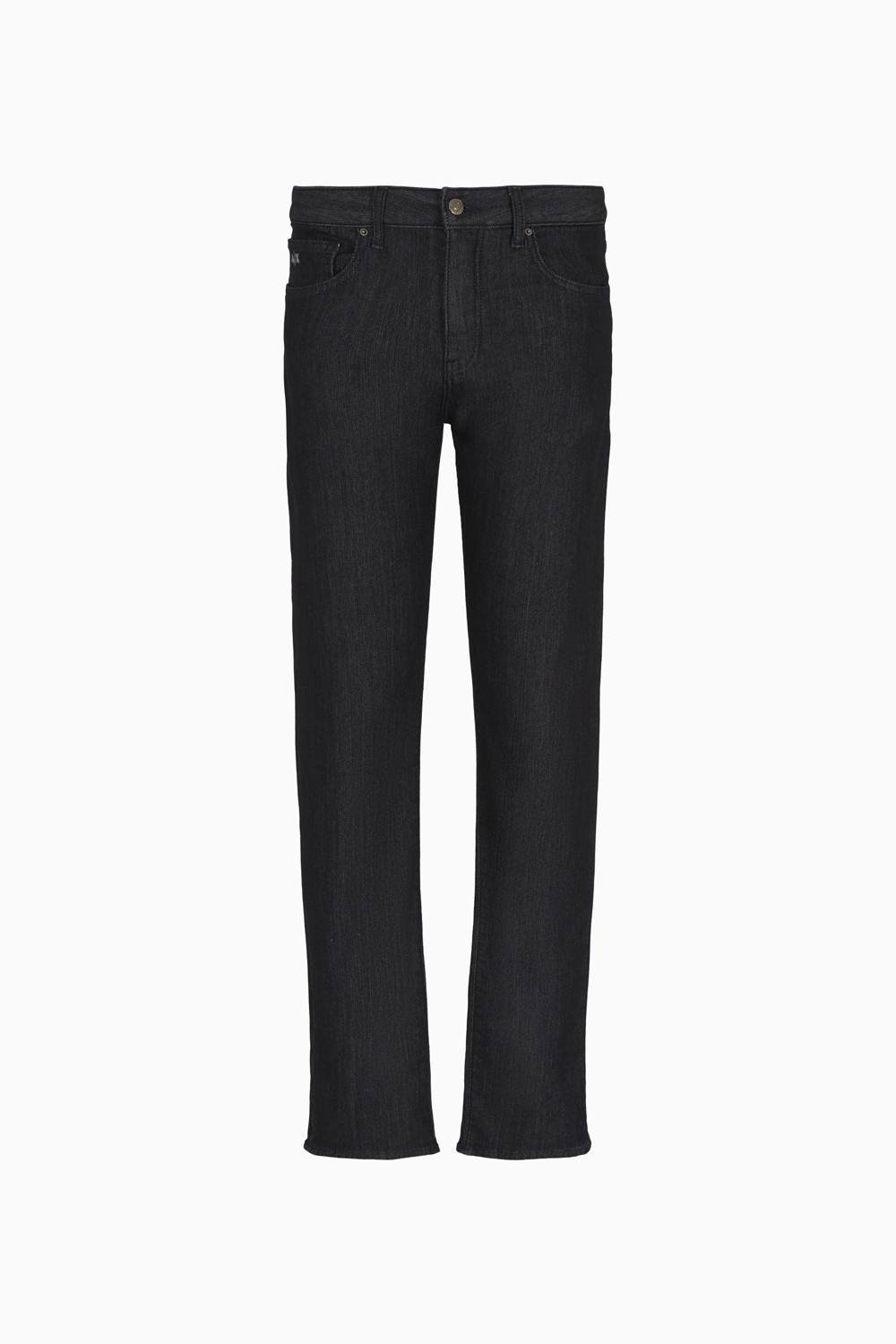 Armani Exchange Armani Exchange Men's Comfort Slim Fit Denim Black - 2