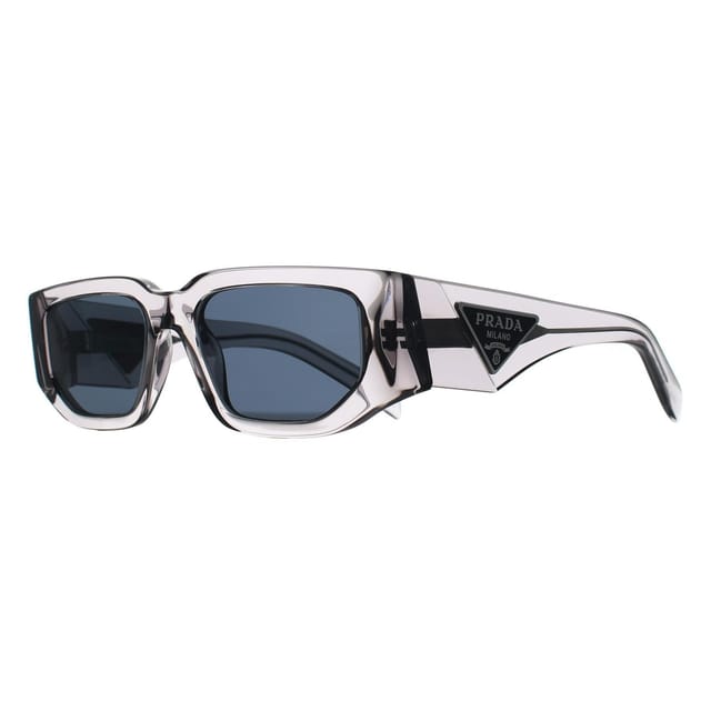 Prada Prada Men's Rectangle Transparent Asphalt Dark Grey PR09ZS - 2