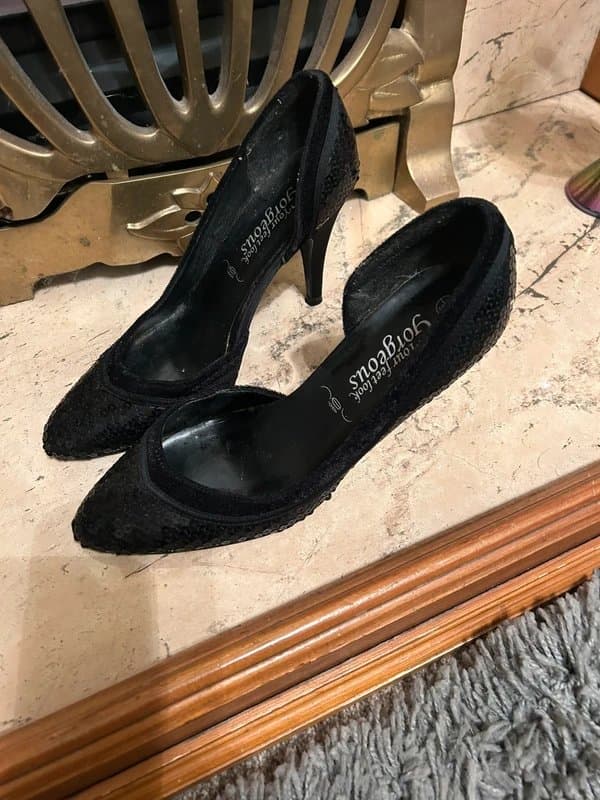 New Look Ladies sequin party shoes