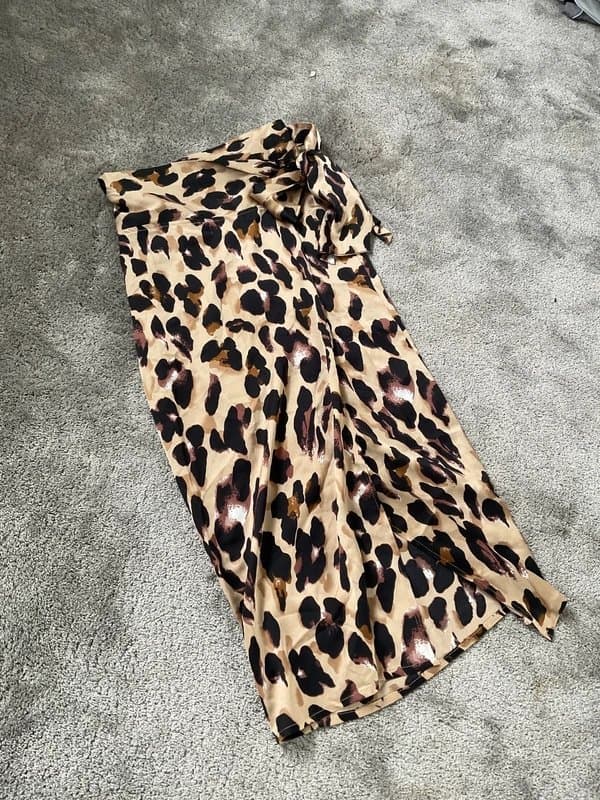 Never Fully Dressed Leopard NFD skirt