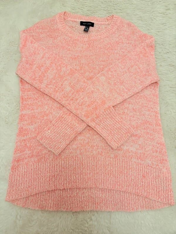 New Look Ladies pink jumper