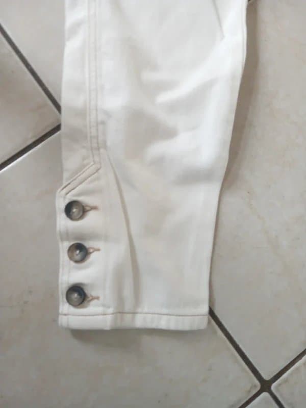 Mint Velvet Mint velvet 💕bnwot white trousers with belt size 6
