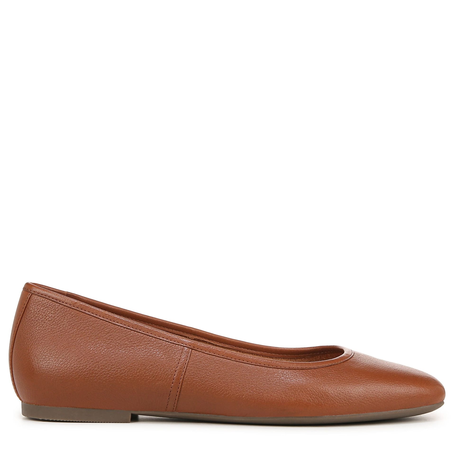 Vionic Vionic Women's Orinda Skimmer Ballerina Shoe in Brown - 4