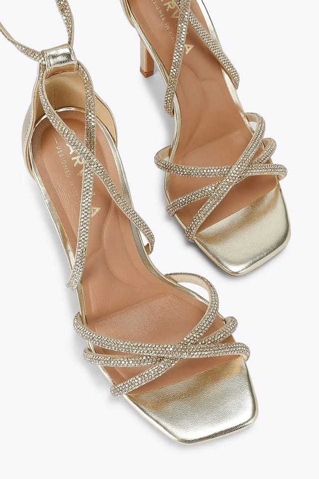 Carvela Carvela Women's 'Paparazzi Tie' Heels in Gold - 2