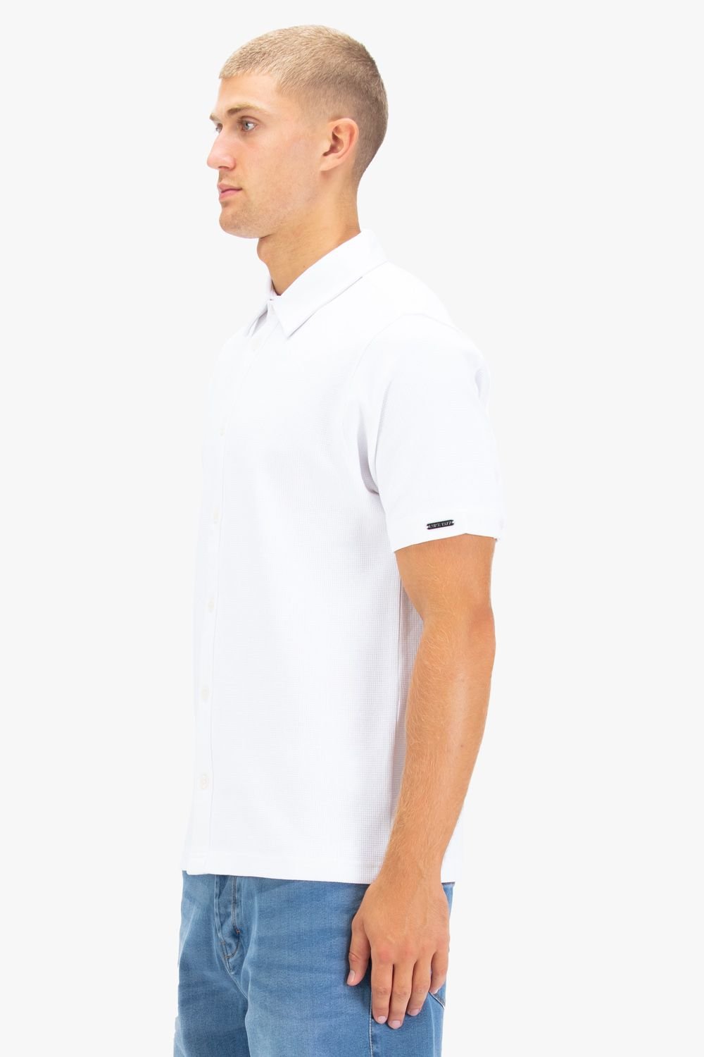 Luke 1977 Luke 1977 Men's New Larry Textured Polo in White - 3
