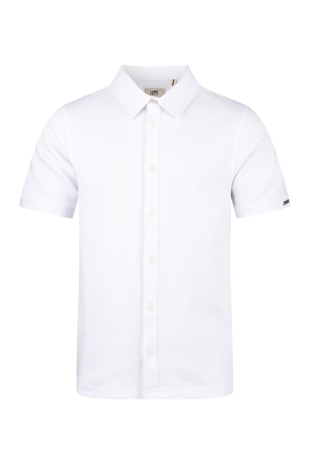 Luke 1977 Luke 1977 Men's New Larry Textured Polo in White - 4