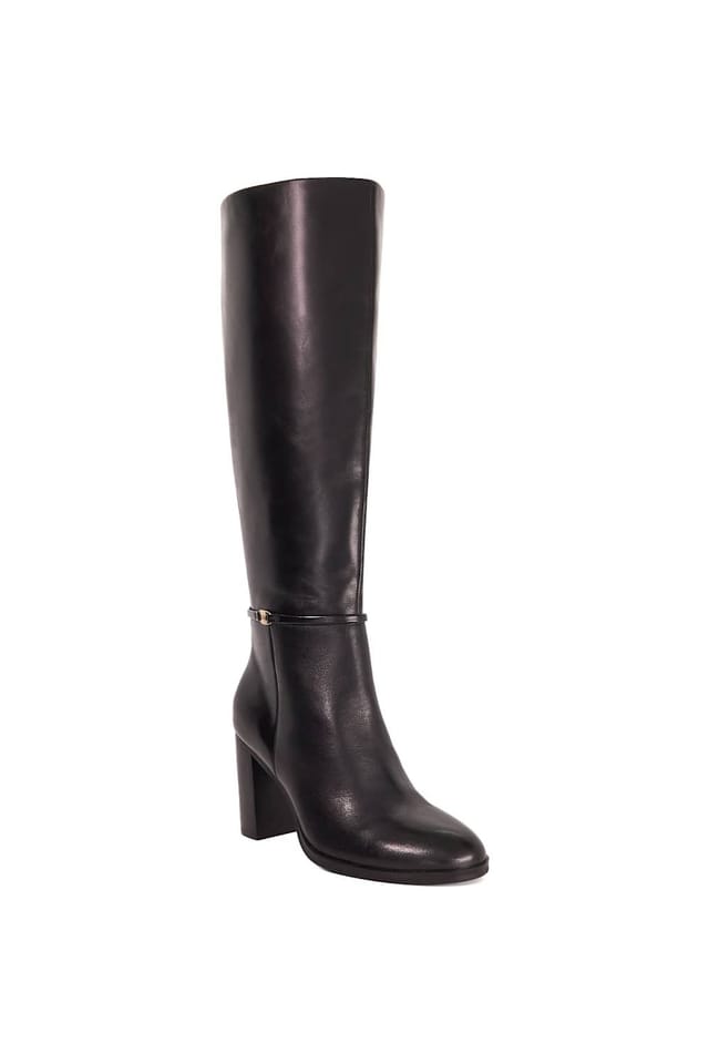 Dune London Dune London Women's 'Starlling' Leather Knee High Boots in Black - 2