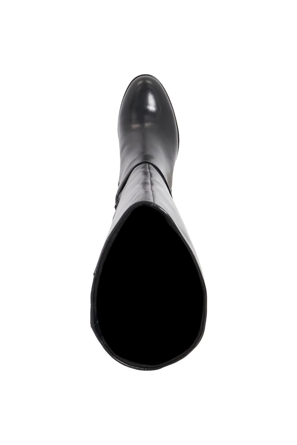 Dune London Dune London Women's 'Starlling' Leather Knee High Boots in Black - 4