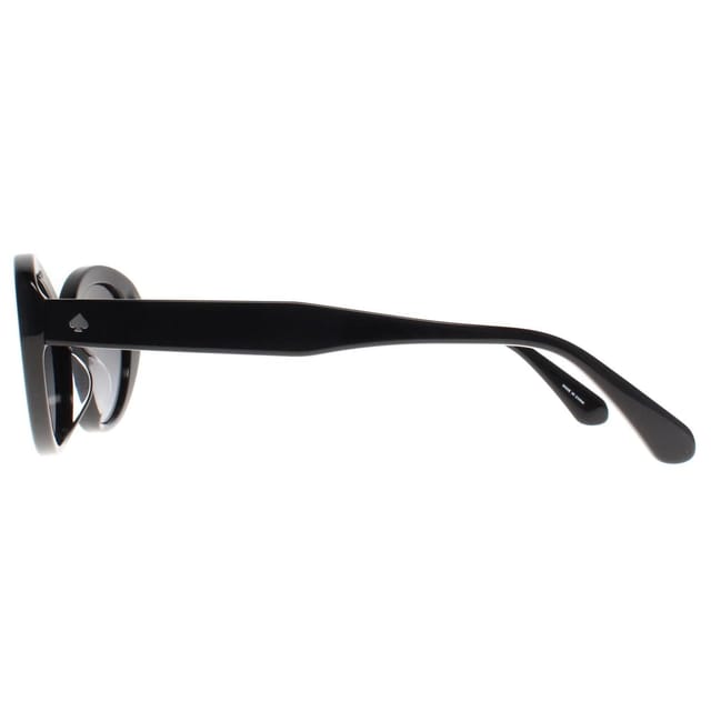 Kate Spade Kate Spade Women's Oval Black Grey Gradient Crystal/S Sunglasses - 3