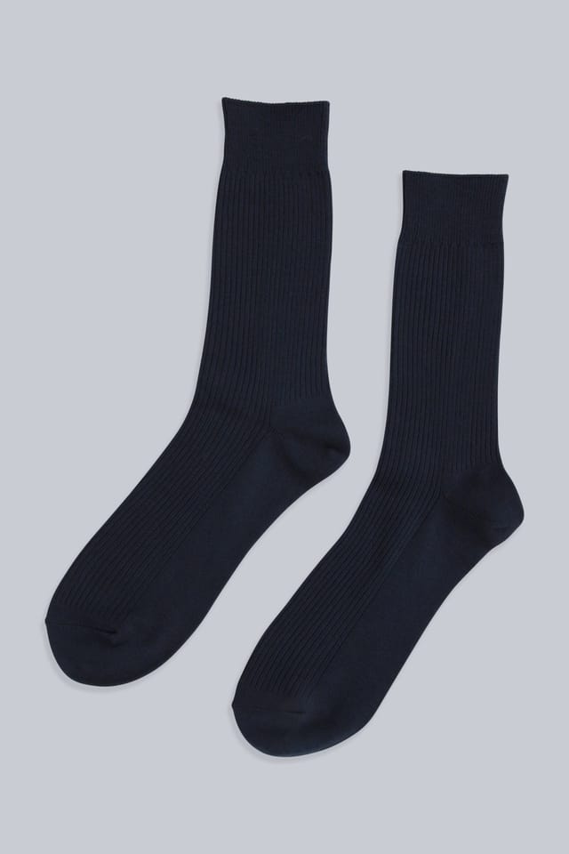 Animal Animal Men's 3 Pack 'Flynn' Ribbed Comfortable Warm Cosy Quarter Length Calf Socks in Red - 2