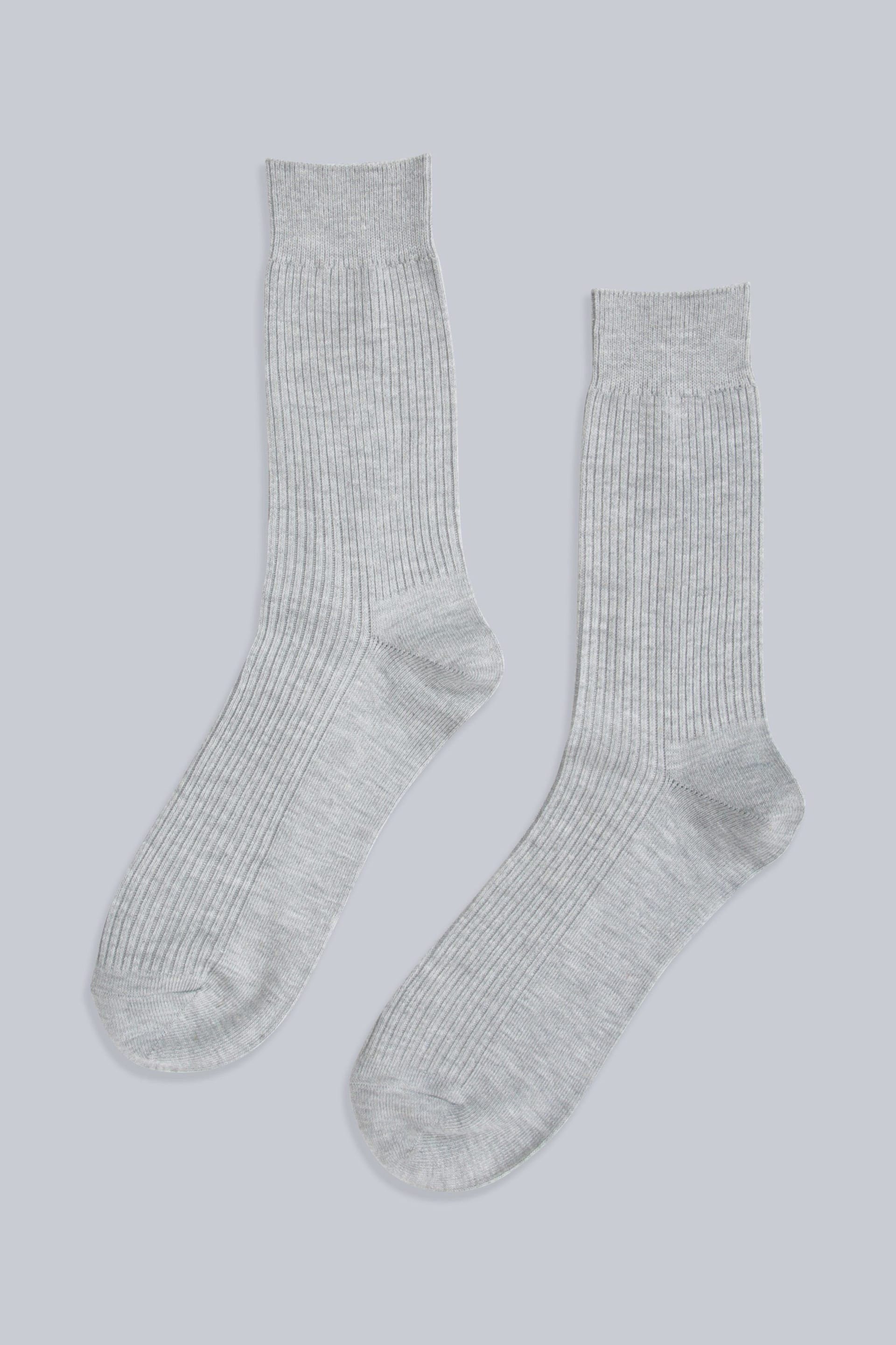 Animal Animal Men's 3 Pack 'Flynn' Ribbed Comfortable Warm Cosy Quarter Length Calf Socks in Red - 4