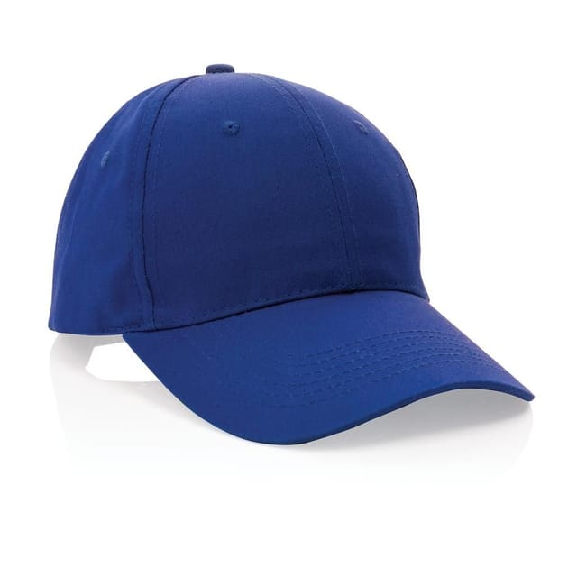 XD Design XD Design Men's Impact AWARE 6 Panel Cotton Cap in Blue - 3