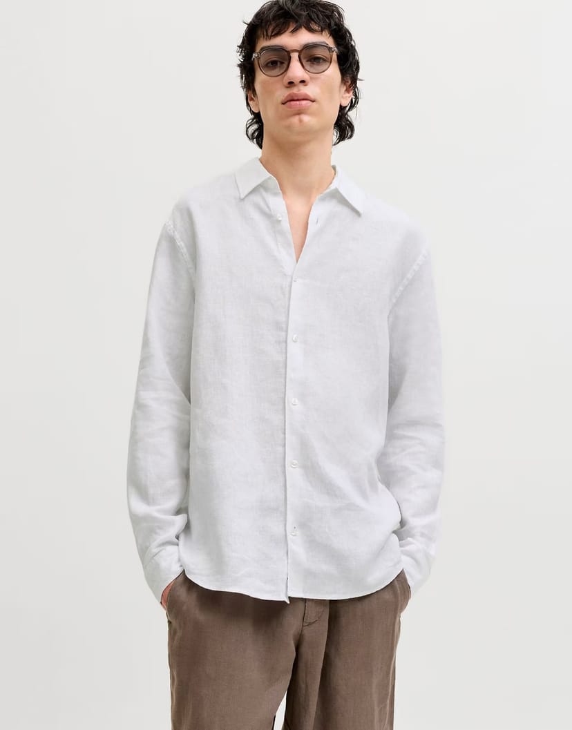ASOS Jack & Jones Shirt in bright white - 1