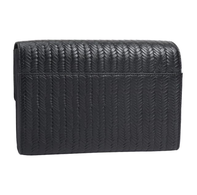 Paul Costelloe Paul Costelloe Women's Sanya Leather Travel Organiser/Purse in Jet Black - 2