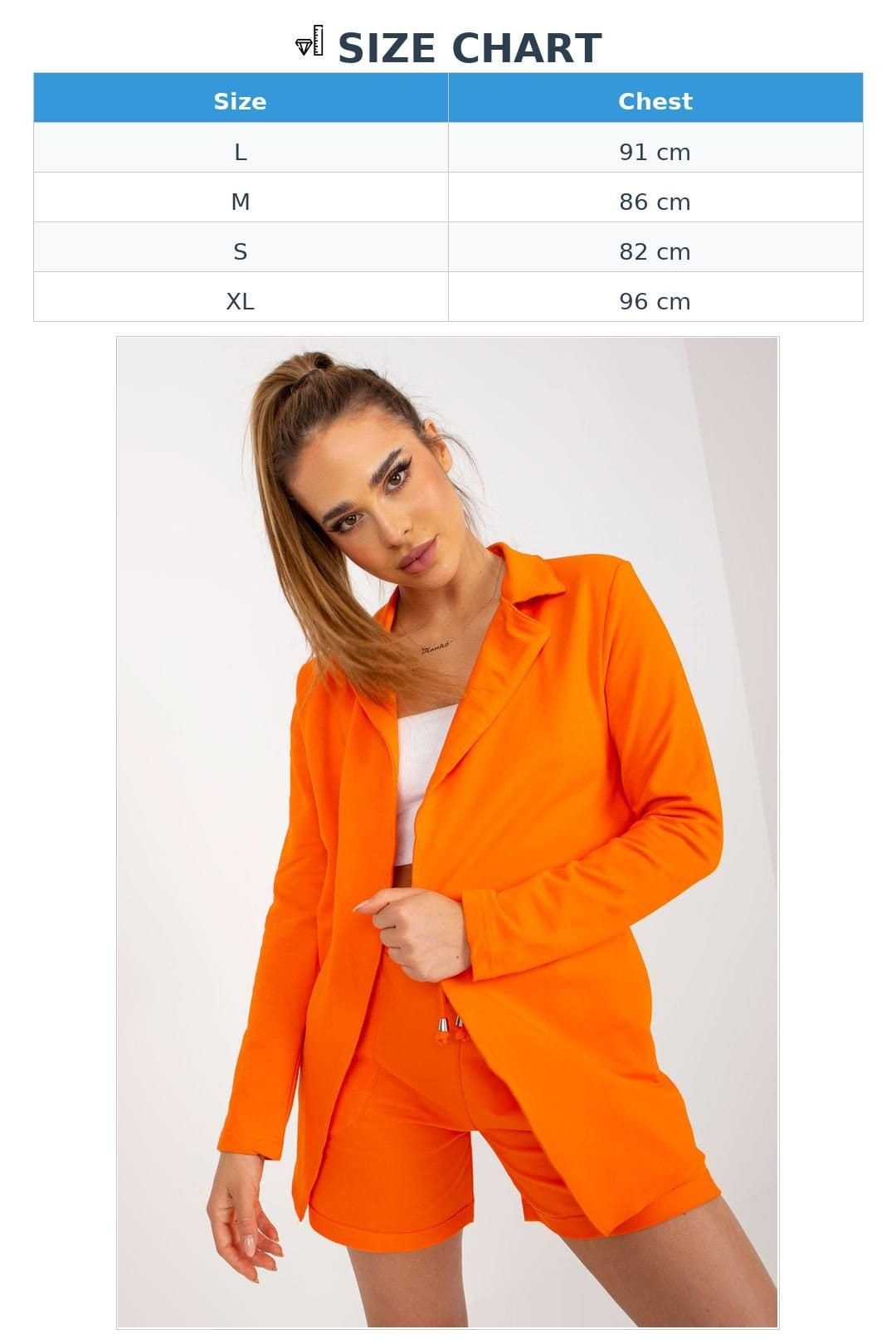 Love Lace Love Lace Women's Seamless Sports Sweatshirt Jacket Long Sleeve in Orange - 4