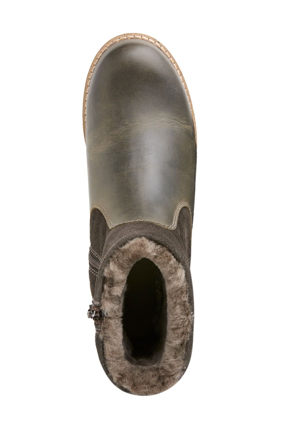 Celtic & Co Celtic & Co Women's Sheep Lined Ankle Boot in Dark Olive - 4