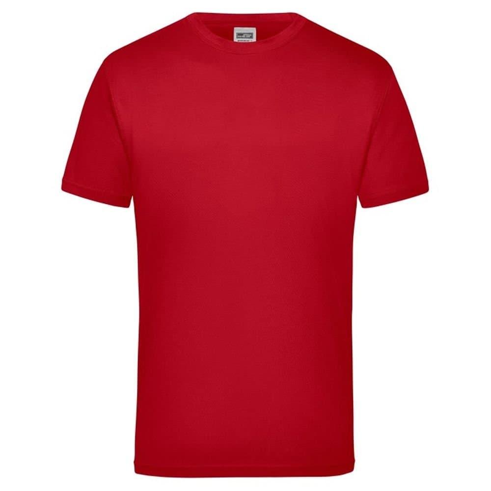 James and Nicholson James and Nicholson Men's Workwear T-Shirt in Red
