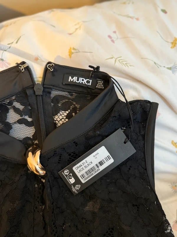 Murci murci onyx dress black lace