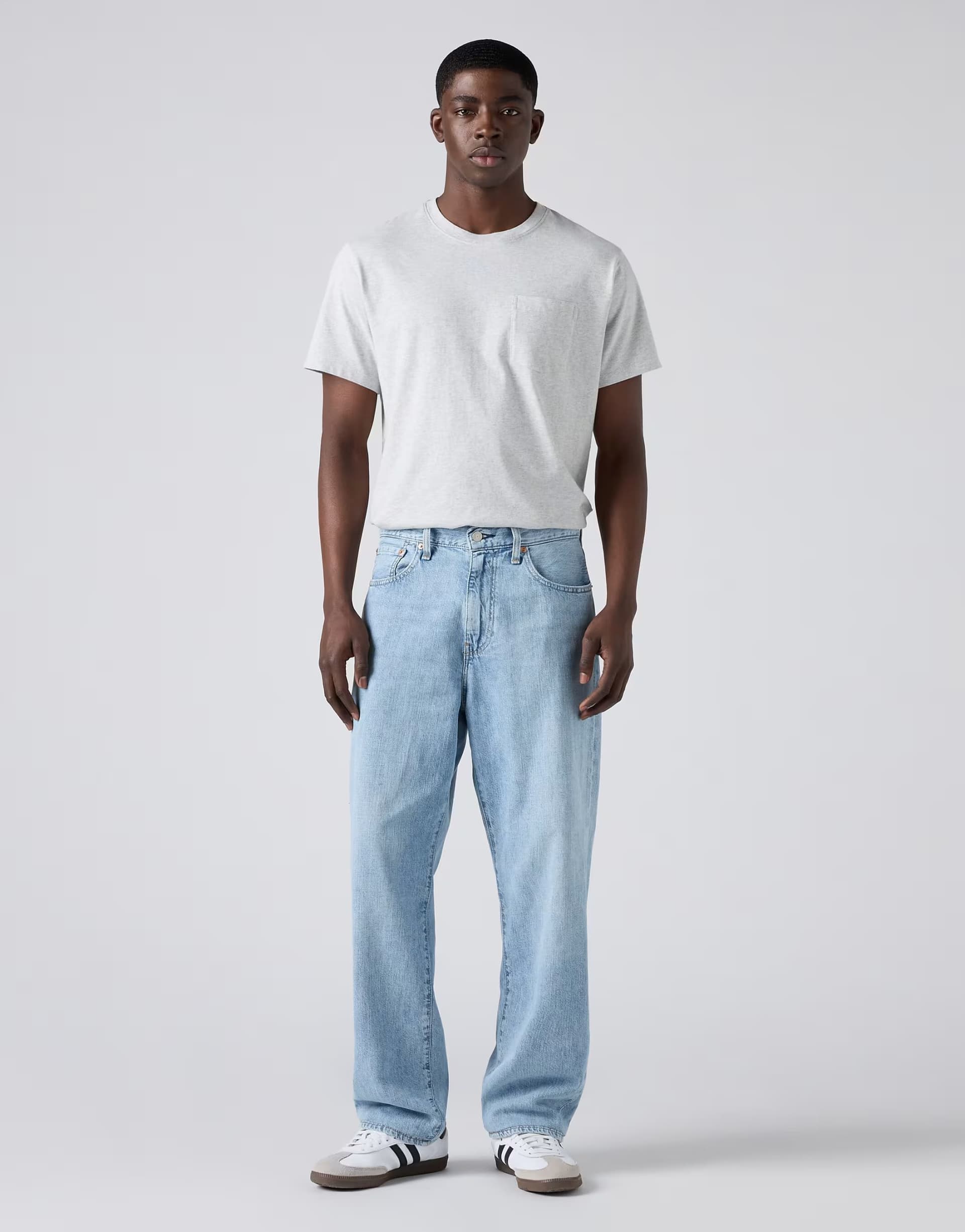 ASOS Levi's 568™ loose straight jeans in light blue