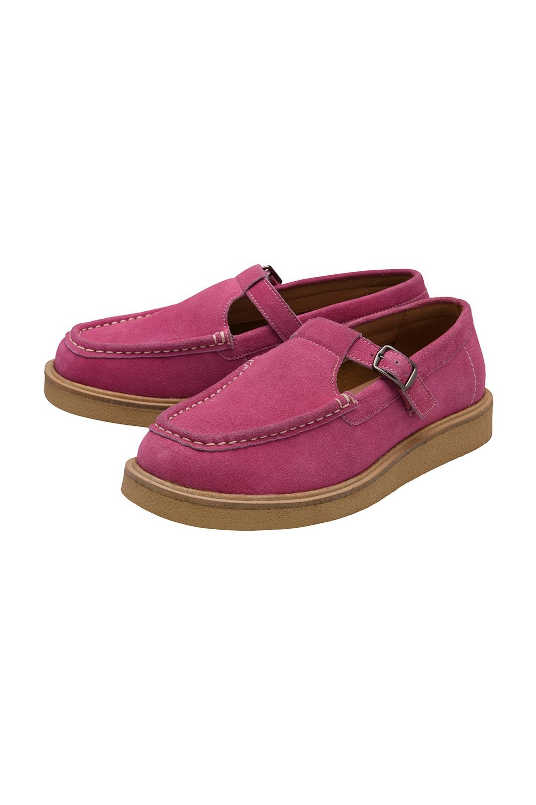 Ravel Ravel Women's 'Baain' Suede Loafers in Fuchsia - 2