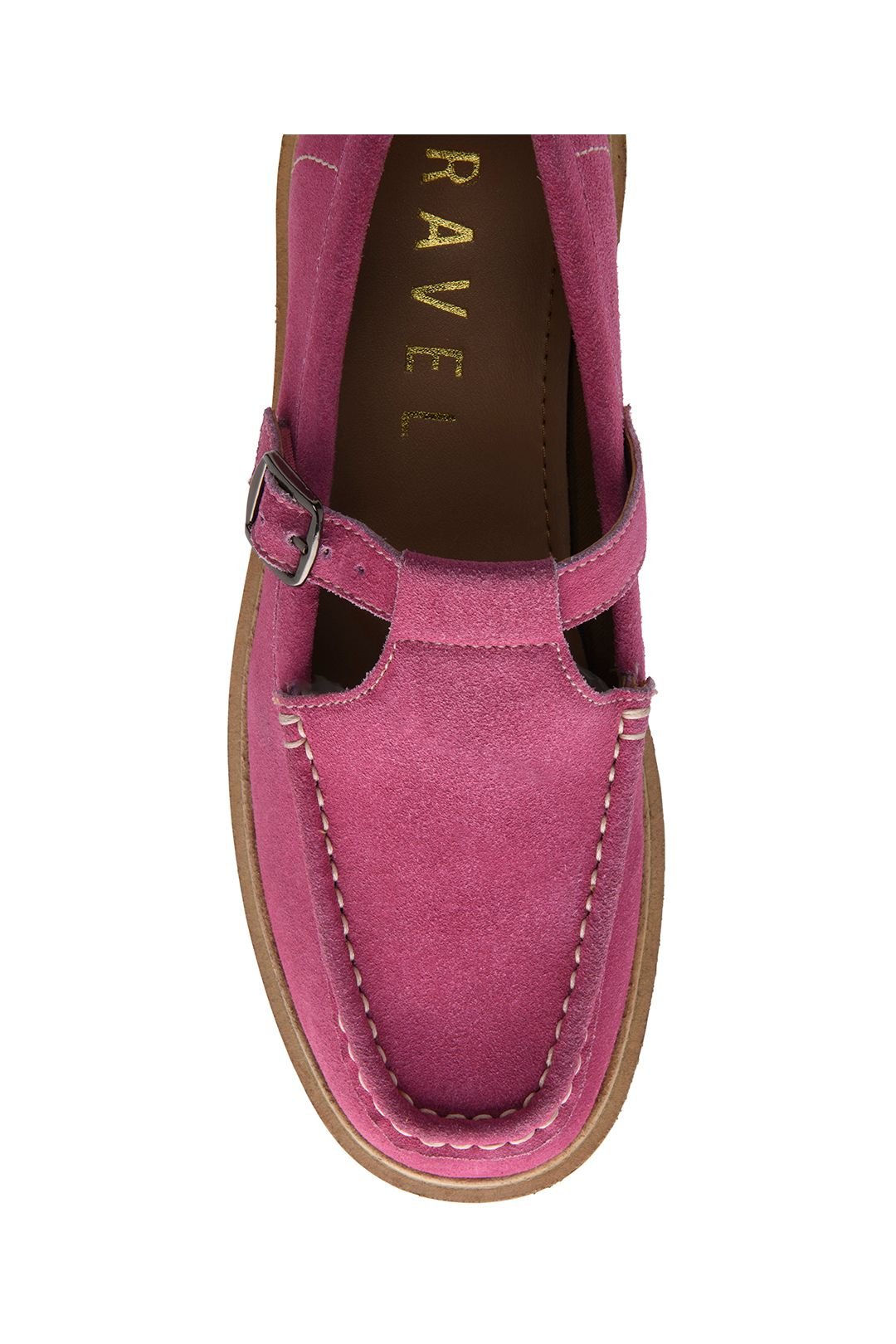 Ravel Ravel Women's 'Baain' Suede Loafers in Fuchsia - 4