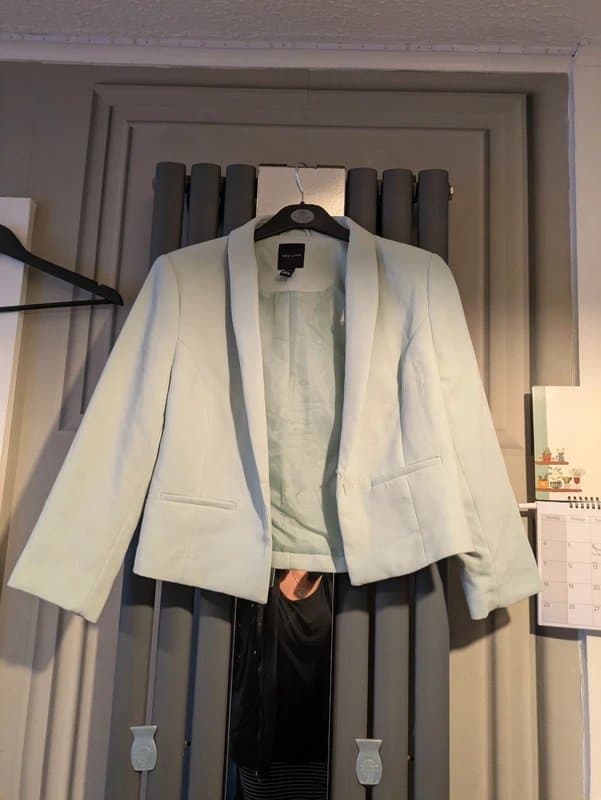 New Look Ladies mint short blazer