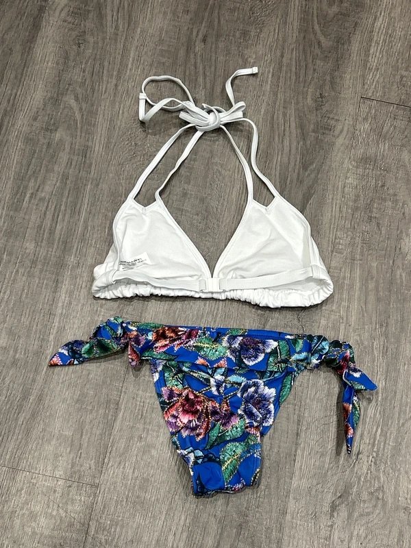 ASOS New stunning mix & match halter neck bikini set size 6 dd/f cup top 8 bottoms. K8 - 1