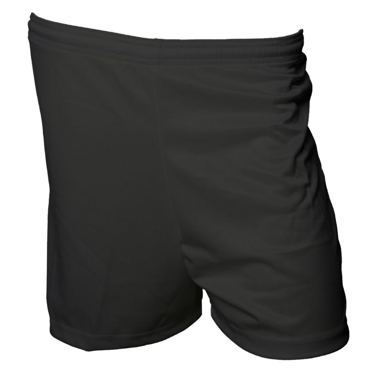 Precision Precision Men's Micro-Stripe Football Shorts in Black