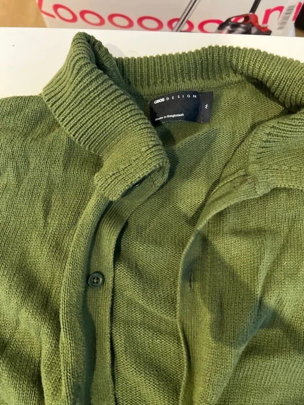 ASOS Green Knit Jumper ASOS Size M
