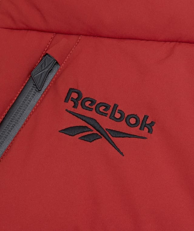 Reebok Reebok Men's Stretch Puffer Jacket in Burnt Orange - 3