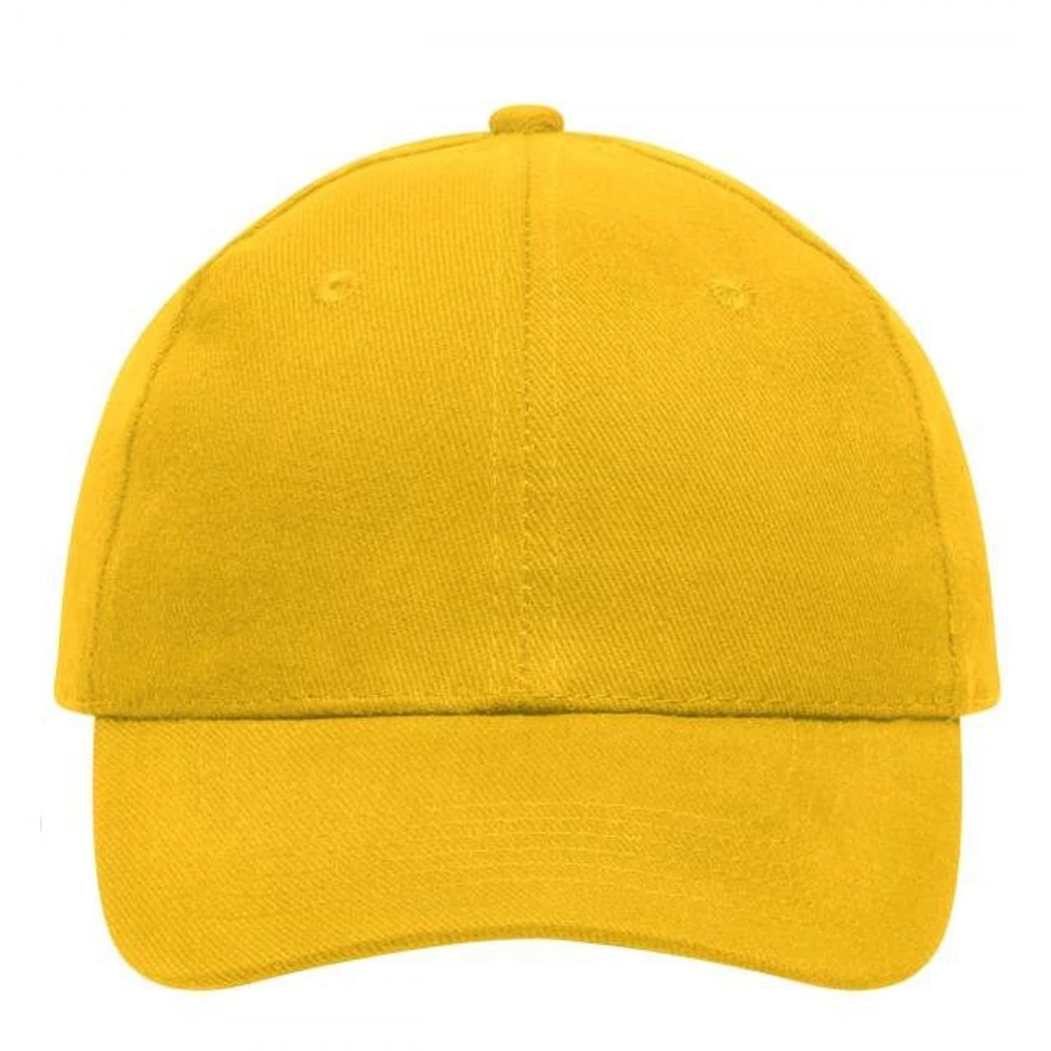 Myrtle Beach Myrtle Beach Men's 6 Panel Heavy Cotton Cap in Gold