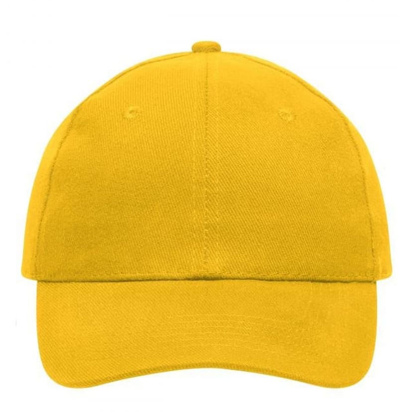 Myrtle Beach Myrtle Beach Men's 6 Panel Heavy Cotton Cap in Gold - 1
