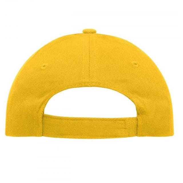 Myrtle Beach Myrtle Beach Men's 6 Panel Heavy Cotton Cap in Gold - 2