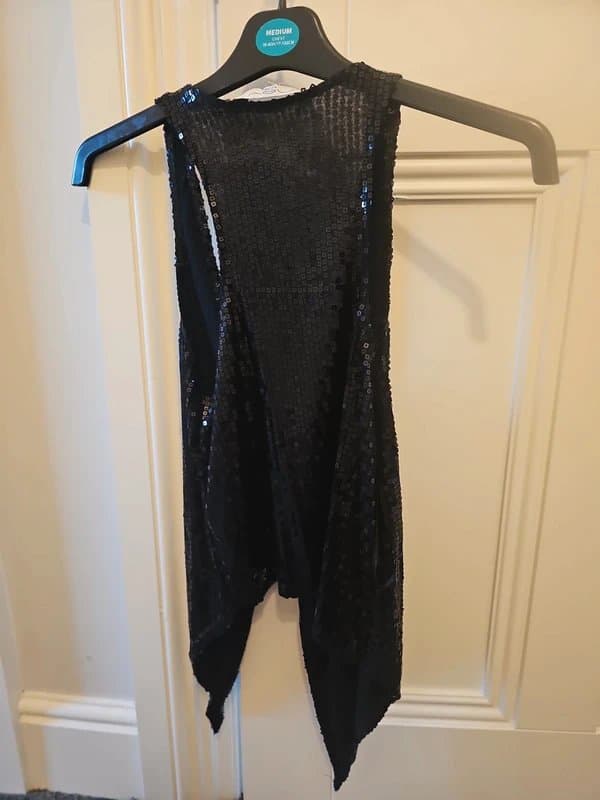 New Look Sequin waistcoat