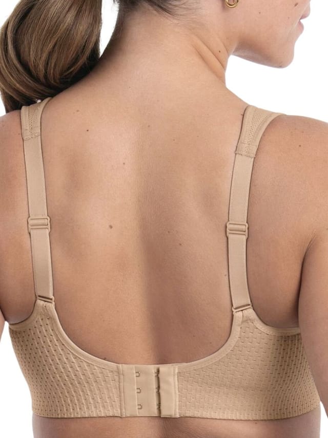 Anita Anita Women's Active Air Control Deltapad Sports Bra in Beige - 2