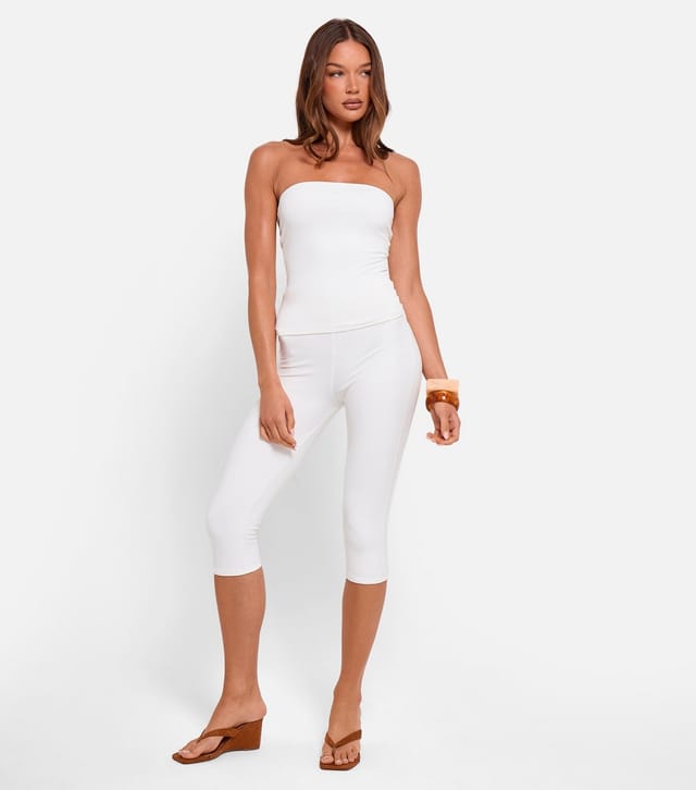 Public Desire Women's White Bandeau Top Public Desire New Look - 3