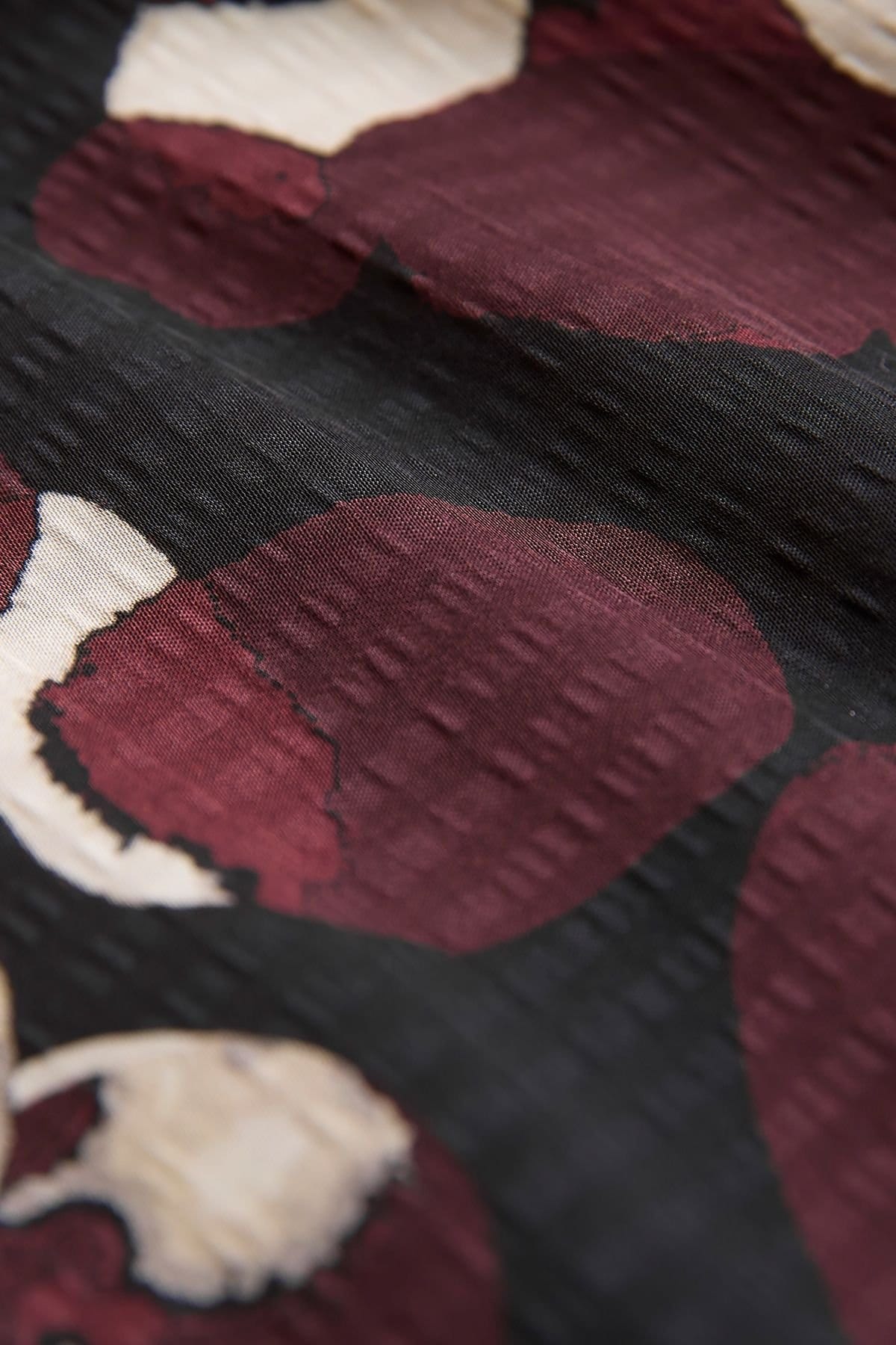 Celtic & Co Celtic & Co Women's Drape Dress in Burgundy - 4