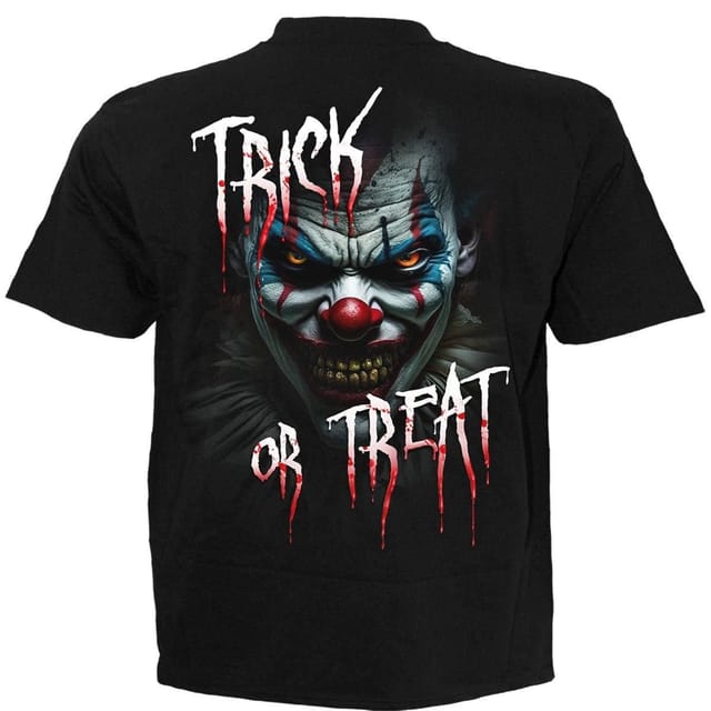 Spiral Spiral Men's TRICK OR TREAT - T-Shirt Black - 3