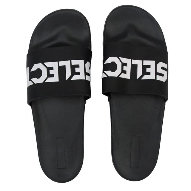 Select Select Men's Comfort Sliders in Black - 3