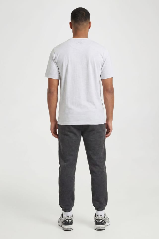 CICAY CICAY Men's Elastic Hem Joggers - Cotton Blend Tapered Fit in Charcoal - 3