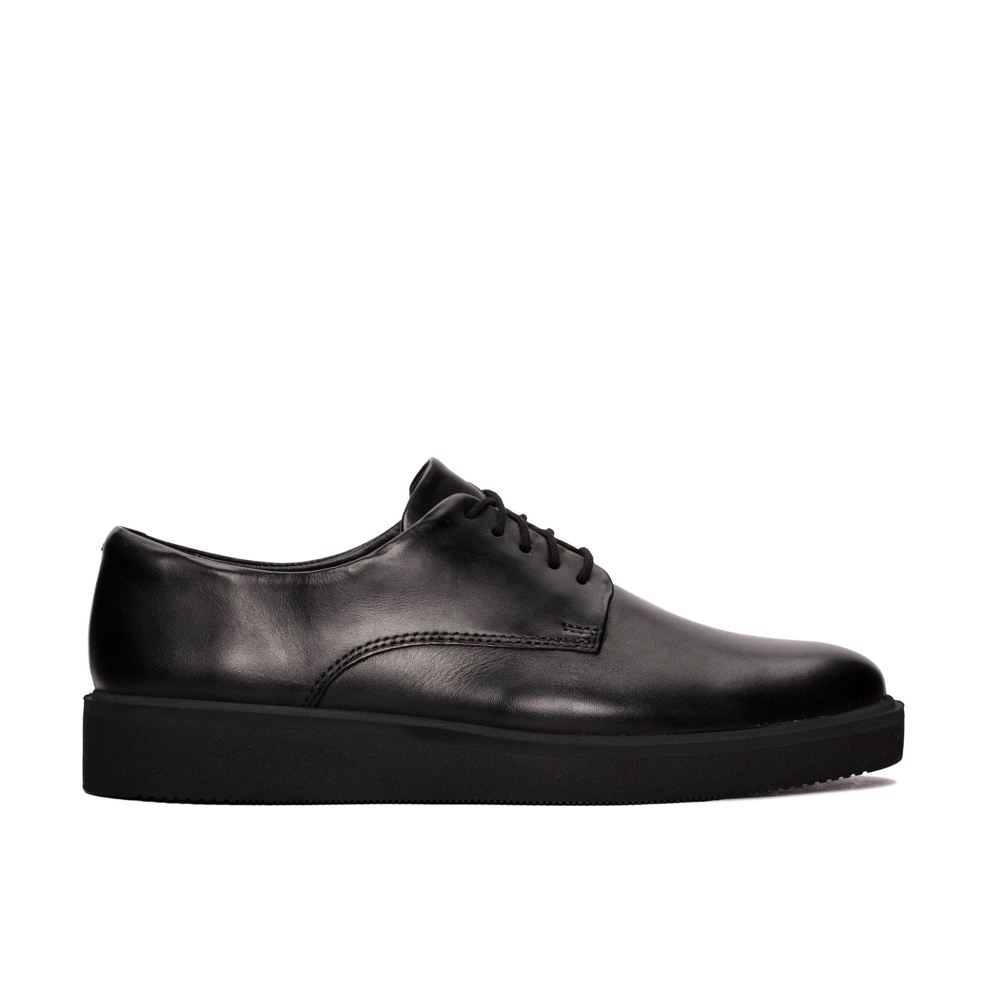Clarks Clarks Women's Glickly Derby 2 Black Leather Derby Shoes, Lace Up