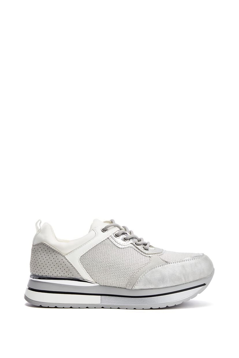 Moda In Pelle Moda In Pelle Women's 'Whisp' Textile Chunky Trainers in Grey - 1