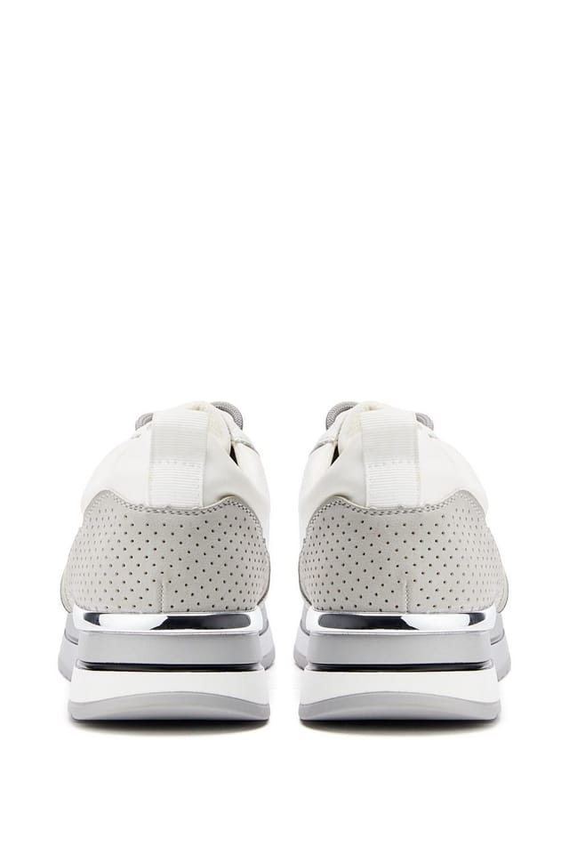Moda In Pelle Moda In Pelle Women's 'Whisp' Textile Chunky Trainers in Grey - 3