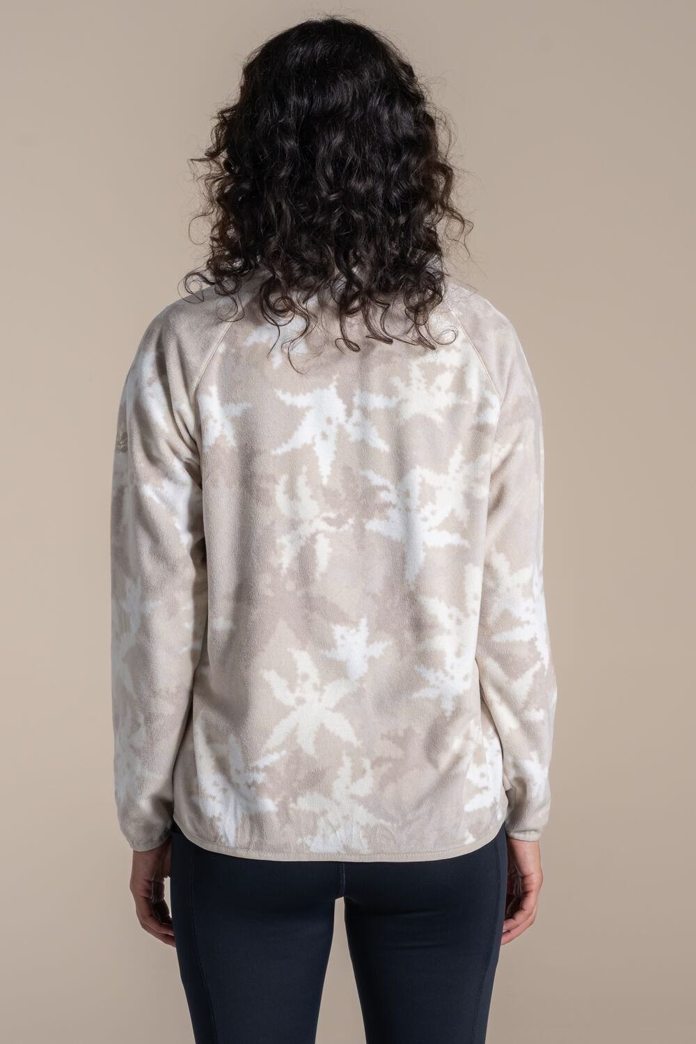 Craghoppers Craghoppers Women's National Trust Reedmace Half Zip Fleece in Light Khaki - 2