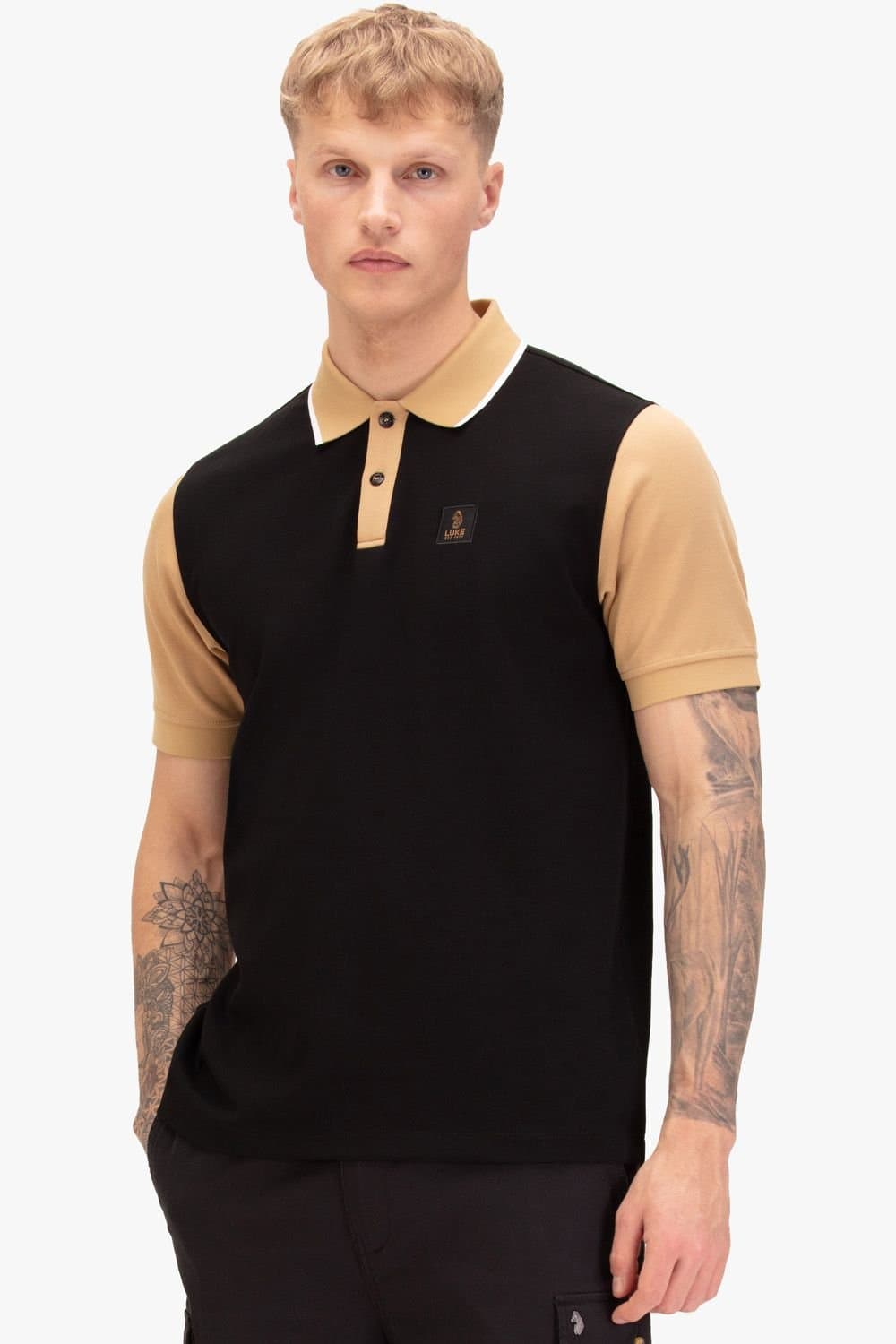 Luke 1977 Luke 1977 Men's Saddleworth Polo in Black