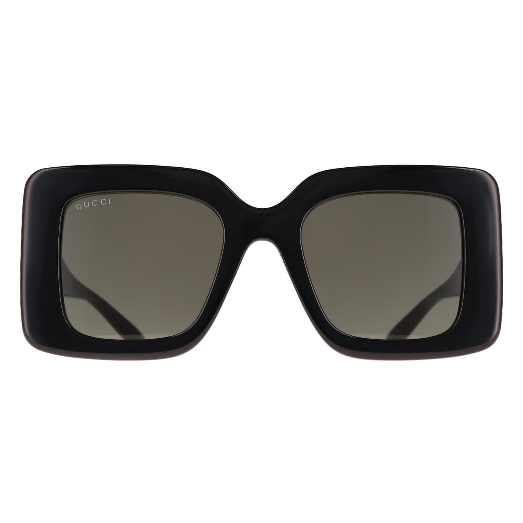 Gucci Gucci Women's Square Black Grey GG2025S